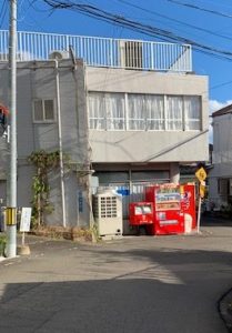 仙台市広告壁面看板　施工前　宮城　仙台看板製作施工のSQUARE